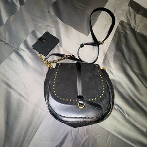 Rachel Zoe Saddle Crossbody Bag With Wallet